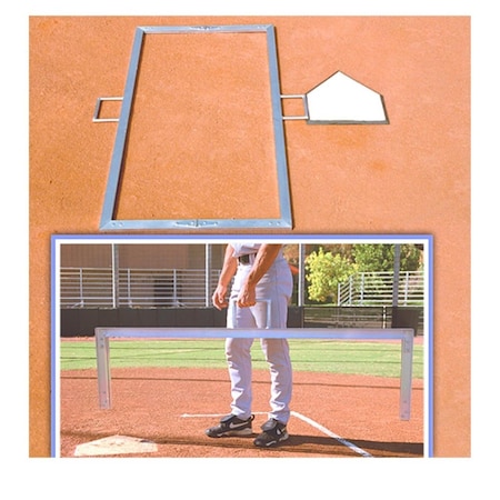 Ssn Foldable Batters Box Template - 3 x 6 ft. BBTMPL36
